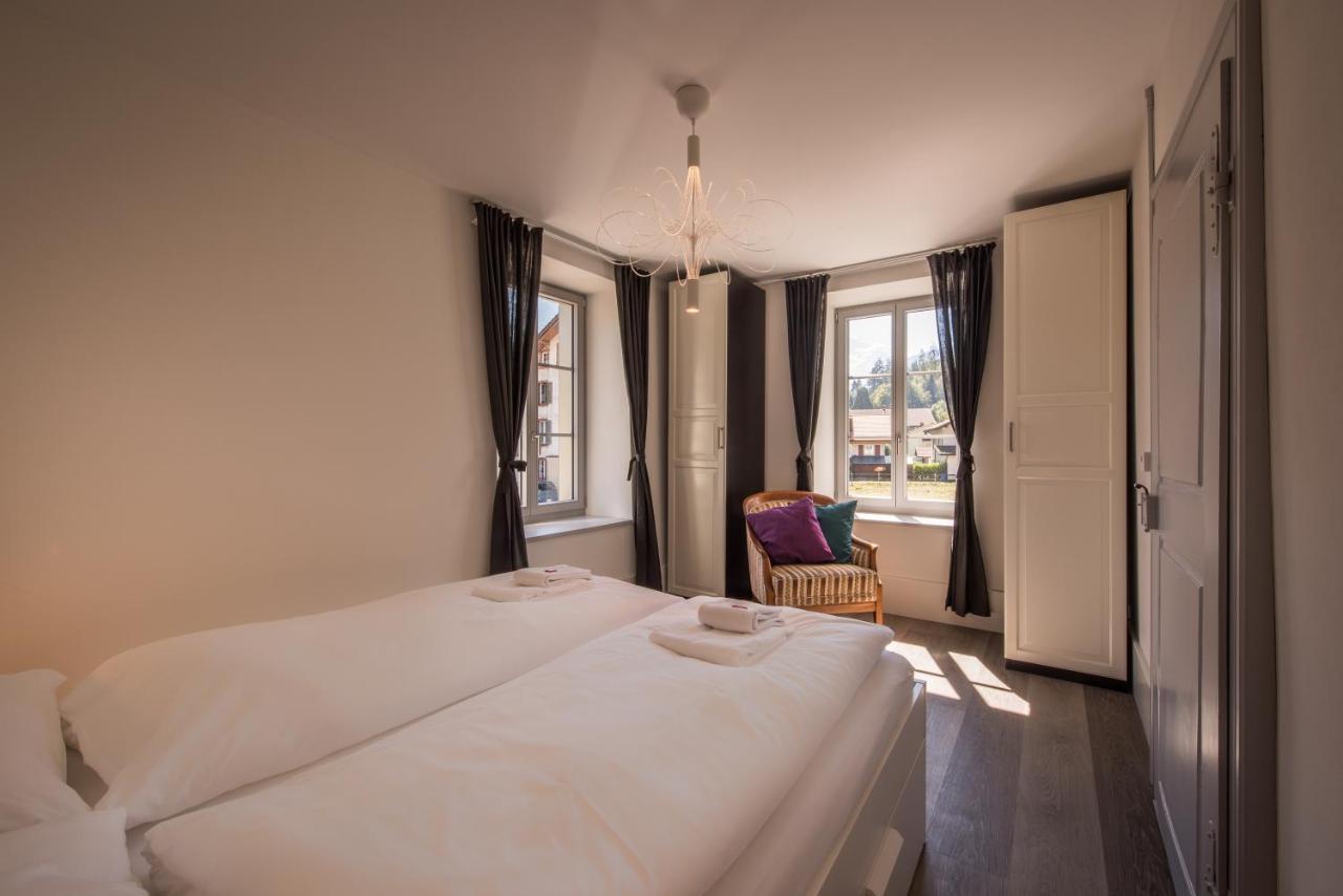 Dependance First Apartment อินเทอร์ลาเคน ภายนอก รูปภาพ