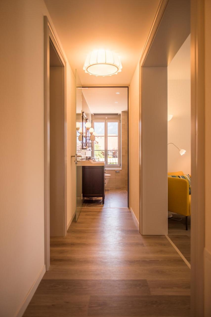 Dependance First Apartment อินเทอร์ลาเคน ภายนอก รูปภาพ