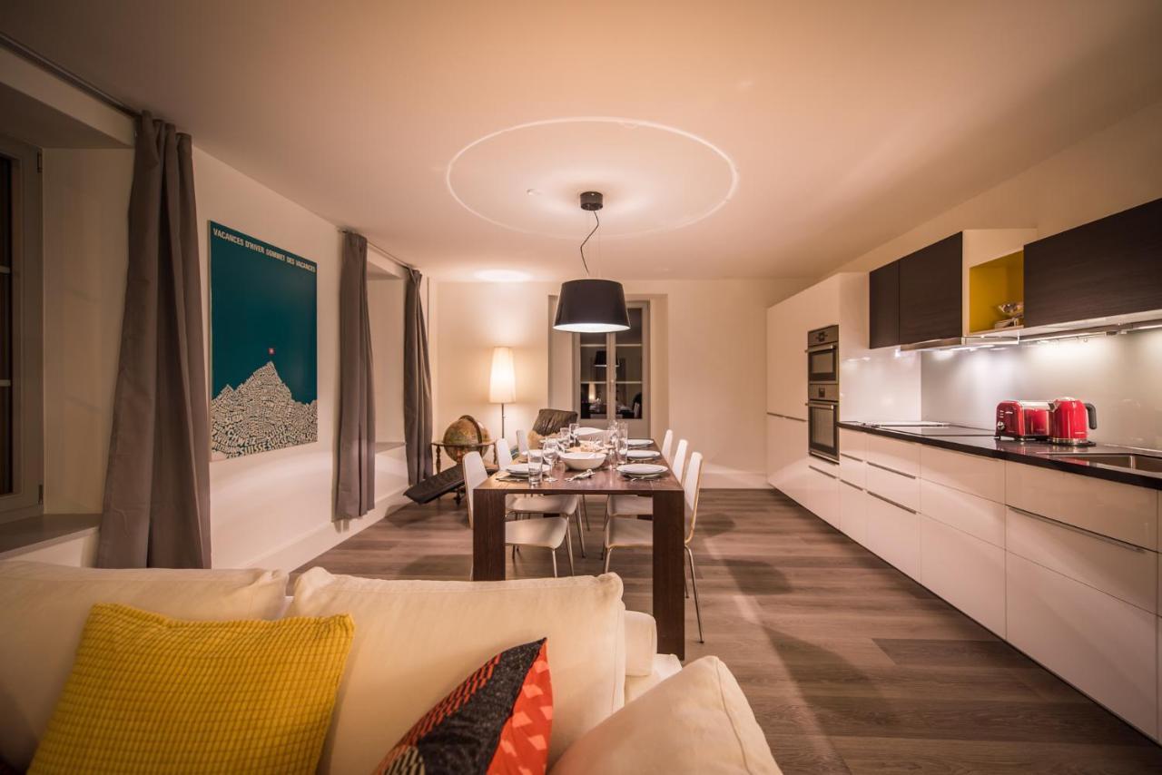 Dependance First Apartment อินเทอร์ลาเคน ภายนอก รูปภาพ